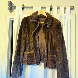 Cassin Fur Chocolate Teddy Jacket